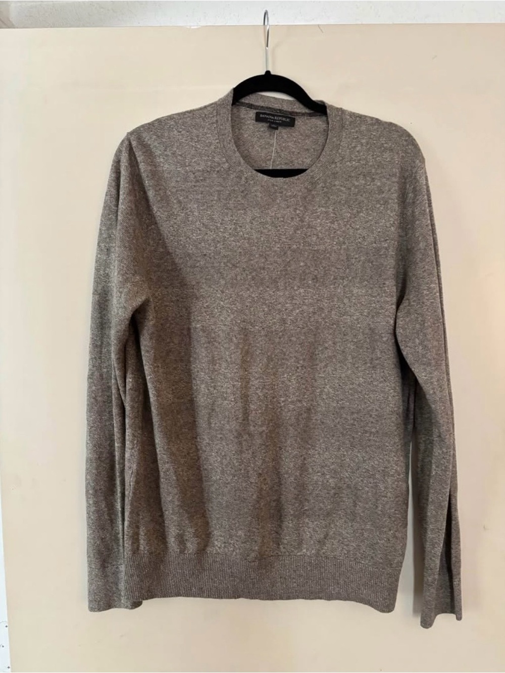 Banana Republic Women's Crewneck Sweater - Heather Gray